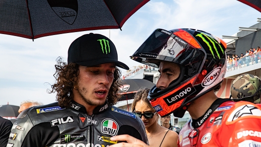 Marco Bezzecchi e Francesco Bagnaia