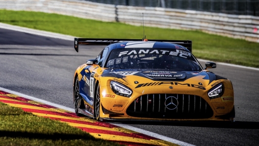 La Mercedes GT (Akkodis Asp) di Marciello. Sro/J. Benichou