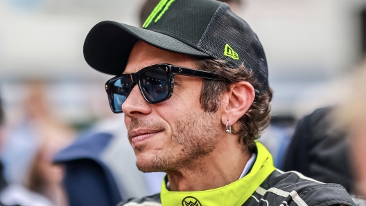 Valentino Rossi debutta a Spa con Vervisch e Muller su Audi R8 del team Wrt. Sro/P. Hecq