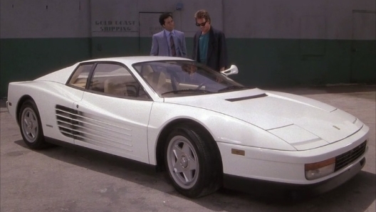 La Testarossa bianca di Miami Vice