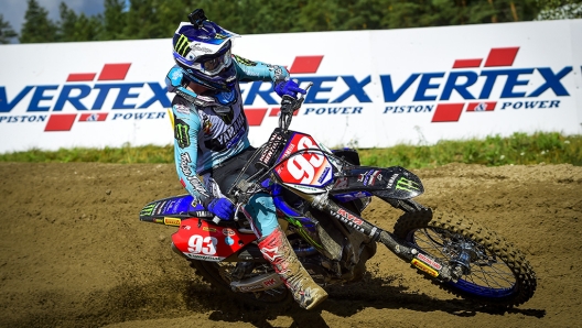 Jago Geerts (Yamaha), detentore della tabella rossa in MX2