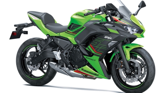 La Kawasaki Ninja 650 modello 2023