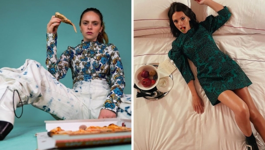 Francesca Michielin pizza