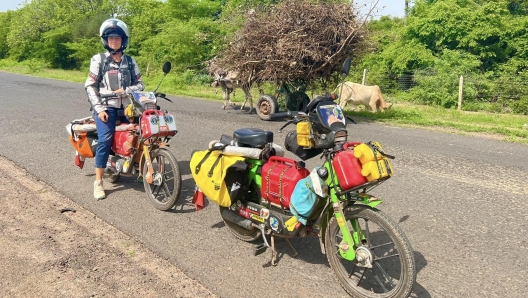 Sono stati tanti gli incontri fatti da Alice e Mirco nei 4.600 km del loro viaggio