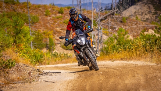 Ktm 390 Adventure. Tutte le foto: Simon Cudby/Ktm Images