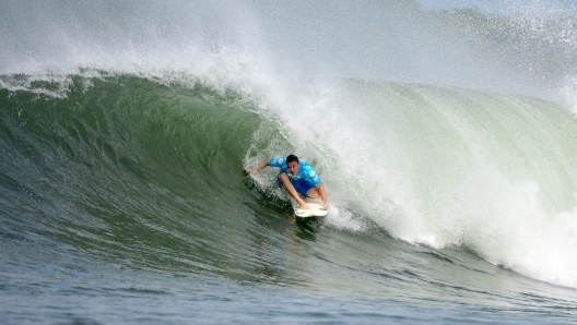 Federico Pilurzu durante l'eccellente prova a Santa Catalina. Ph. ISA/Tweddle