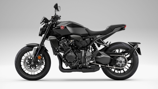 La Honda CB1000R Black Edition, in colorazione 'Graphite Black'