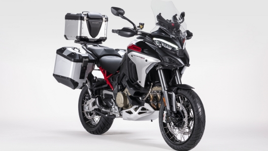 La Multistrada V4 Rally offre diverse soluzioni per le modalità di carico