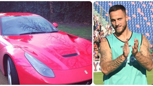 Marko Arnautovic, 33 anni,  un fan della Ferrari F12