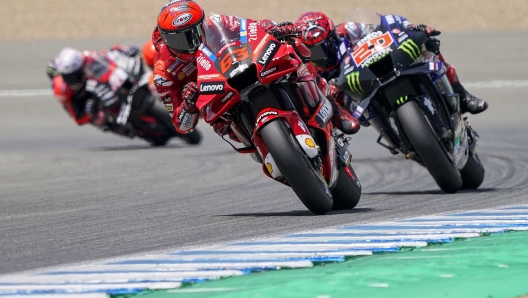 Francesco Bagnaia Fabio Quartararo Aleix Espargaro? Campionato del Mondo MotoGP 2022 MotoGP Espana Jerez  De la Frontera, 01/05/2022 Foto : Alessandro Giberti / Ciamillo Castoria