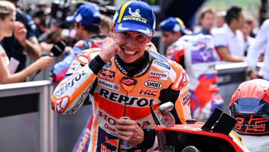 Marc Marquez soddisfatto per il terzo tempo in qualifica