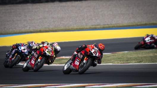 Alvaro Bautista in azione