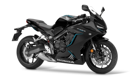 La Honda CBR650R con colorazione ‘Mat Gunpowder Black Metallic’