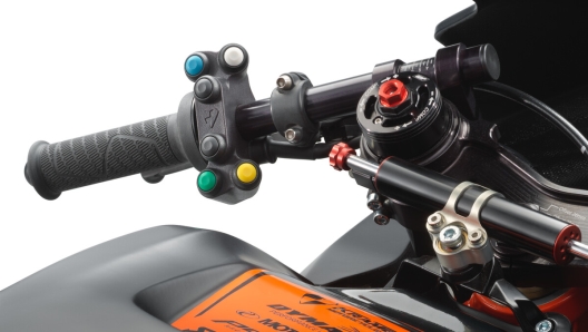 Il centro di controllo della Ktm RC 8C 2023