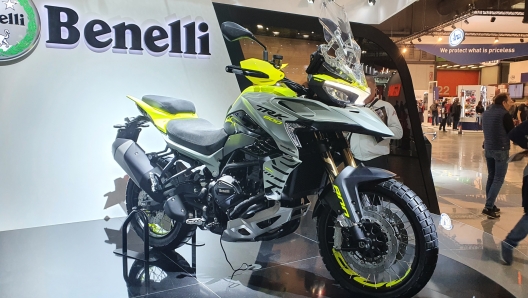 La nuova Benelli TRK 800 a Eicma 2022