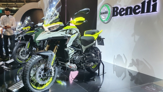 La nuova TRK 800 è la star dello stand Benelli a Eicma 2022