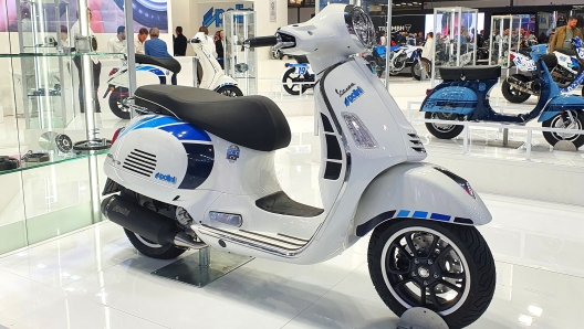 La Vespa 300 Gts 'rivista' da Polini a Eicma 2022