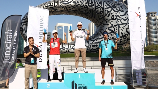 Fabio Ruga terzo al Campionato Mondiale Stairclimbing 2022 a Dubai