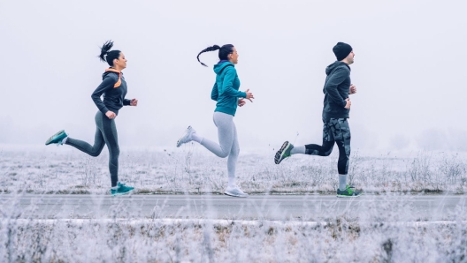 Abbigliamento per correre maratona al freddo