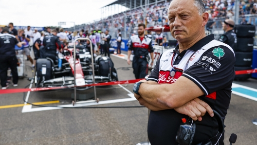 VASSEUR Frederic (fra), Team Principal of Alfa Romeo F1 Team ORLEN, portrait during the Formula 1 Crypto.com Miami Grand Prix 2022, 5th round of the 2022 FIA Formula One World Championship, on the Miami International Autodrome, from May 6 to 8, 2022 in Miami Gardens, Florida, United States of America - Photo Julien Delfosse / DPPI (Photo by Julien Delfosse / Julien Delfosse / DPPI via AFP)