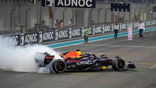 Verstappen ha regalato spettacolo in gara e alla fine. AFP