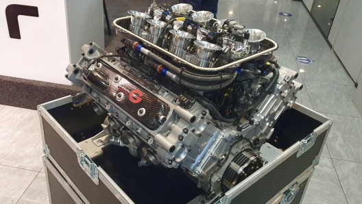 Il V8 aspirato da 4.5 litri di Gibson Technology