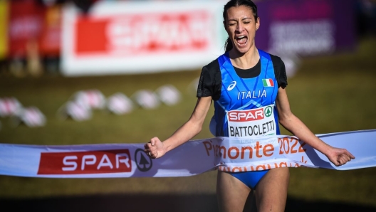 Nadia Battocletti traguardo Europei di Cross 2022