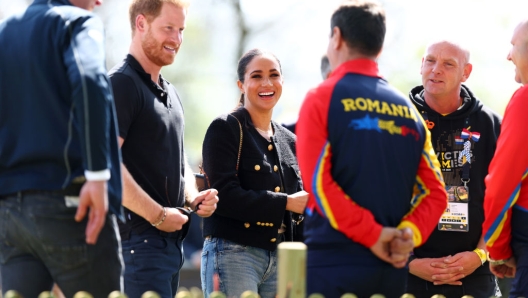 Il duca e la duchessa del Sussex, Harry e Meghan