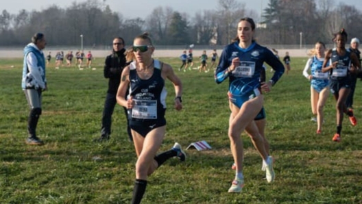 Gruppo di testa gara femminile Milano Cross Challenge 2022