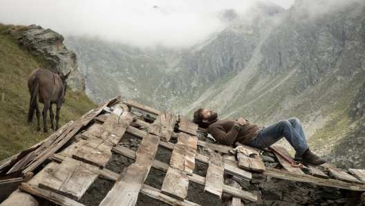 Alessandro Borghi in "Le Otto Montagne" (Alberto Novelli)