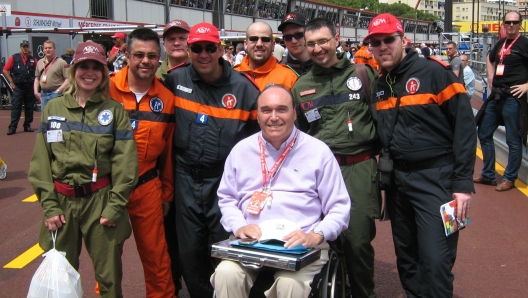 Philippe Streiff nel 2010 a Montecarlo