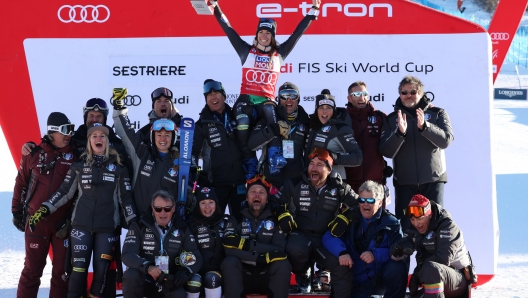 SKI WORLD CUP 2022/2023- Marta Bassino (Ita) Sestriere, Italia, 10/12 /2022 ,  photo  Alessandro Trovati/ Pentaphoto