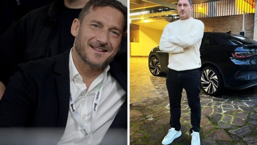 Francesco Totti su Instagram ha preso peso