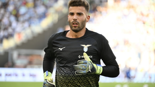 Foto Fabrizio Corradetti/LaPresse 14 Agosto 2022 Roma, Italia - SS Lazio vs Bologna FC - Campionato italiano di calcio Serie A TIM 2022/2023 - Stadio Olimpico. Nella foto: Luis Maximiano (SS Lazio)  August 14, 2022 Rome, Italy - SS Lazio vs Bologna FC - Italian Serie A Football Championship 2022/2023 - Olympic Stadium. In the photo: Luis Maximiano (SS Lazio)