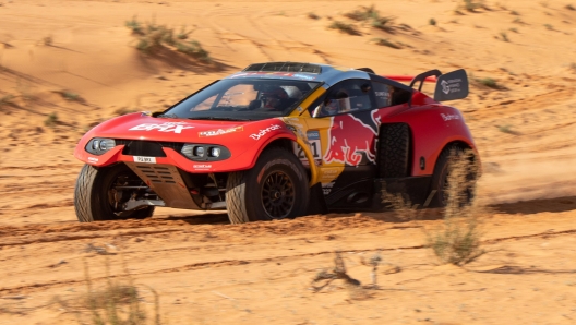 Sebastien Loeb in azione alla Dakar