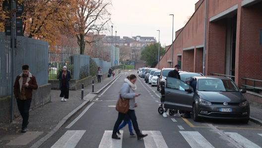 Tiziano Manzoni/LaPresse  14-12- 2022 Bergamo, Italia  Cronaca  Bergamo Quartiere San Paolo decisa la zona 30 - Bergamo Quartiere San Paolo decisa la zona 30  - fotografo: manzoni