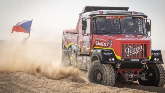 Ales Loprais, 42 anni, in azione durante la Dakar 2023 (foto Instagram @ales_loprais)