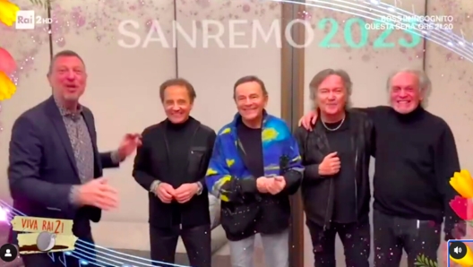 Reunion dei Pooh a Sanremo 2023