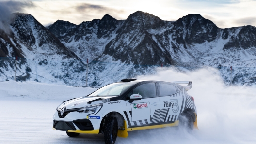 Renault Clio Rally3 launch on the Circuit Andorra - Pas de la Casa, on January 15, 2023 in Encamp, Andorra - Picture Damien Doumergue / DPPI