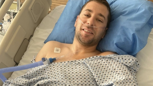 Frijns in ospedale