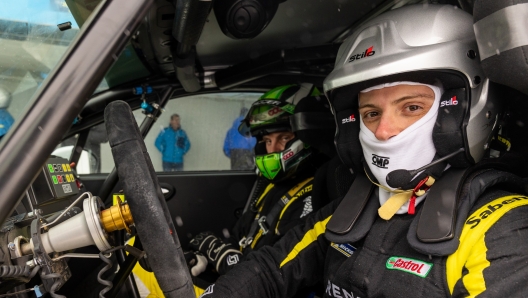 Al volante della Renault Clio Rally3