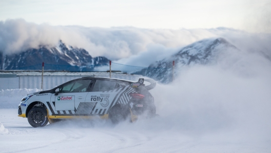 Action Renault Clio Rally3 launch on the Circuit Andorra - Pas de la Casa, on January 15, 2023 in Encamp, Andorra - Picture Damien Doumergue / DPPI