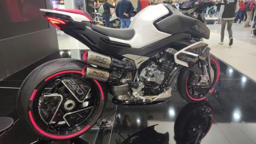 Il prototipo NK-C22 allo scorso salone Eicma