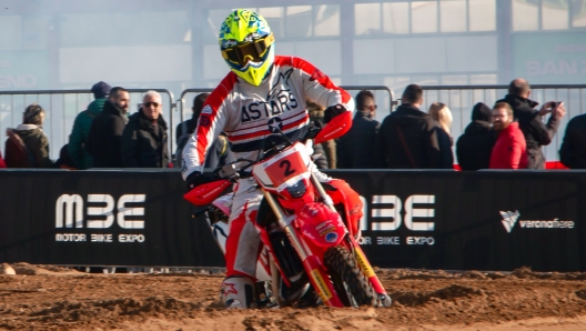 La Honda CRF 450 XR in azione allo Swank Rally di MBE 2023