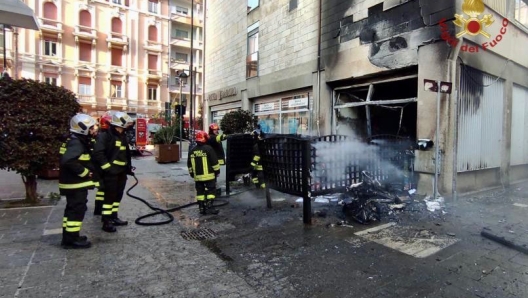 Incendio in centro a Pescara oggi, 31 gennaio 2023