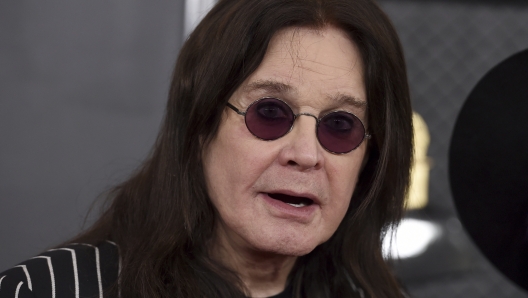 FILE - Ozzy Osbourne arrives at the 62nd annual Grammy Awards at the Staples Center on Jan. 26, 2020, in Los Angeles. Osbourne announced the cancellation of his 2023 tour dates in the UK and continental Europe, in a statement issued on early Wednesday, Feb. 1, 2023. (Photo by Jordan Strauss/Invision/AP, File)