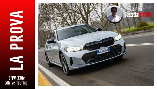 Bmw 330e xDrive Touring la prova