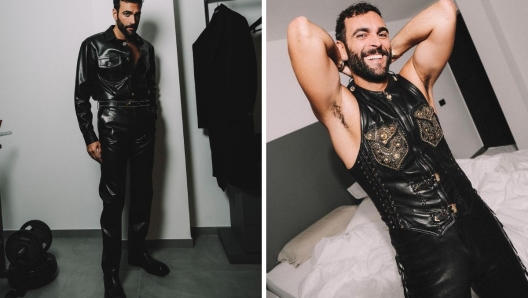 Marco Mengoni outfit terza serata Sanremo 2023