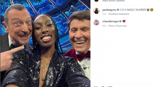 "3 IS A MAGIC NUMBER!" così un tweet di Paola Egonu, 09 febbraio 2023. INSTAGRAM PAOLA ENOGU +++ ATTENZIONE LA FOTO NON PUO' ESSERE PUBBLICATA O RIPRODOTTA SENZA L'AUTORIZZAZIONE DELLA FONTE DI ORIGINE CUI SI RINVIA+++ NPK +++