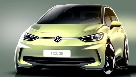 Il primo disegno della nuova Volkswagen ID.3